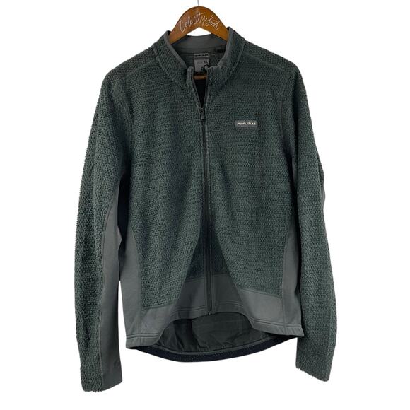 Pearl Izumi Full Zip Jacket Women’s XL 3 Pocket Fuzzy Recycled Polyester - Picture 1 of 8